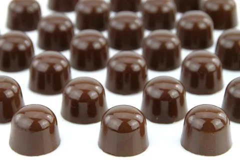 Gourmet chocolates Stock Photos