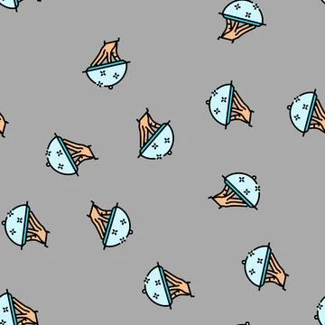 Gourmet cooking restaurant chef vector seamless pattern 스톡 일러스트