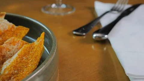 Gourmet dinner restaurant Stock Footage 112946677