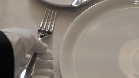 Gourmet dinner restaurant Stock Footage 112948380