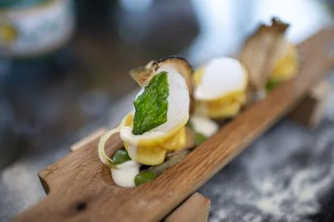 Gourmet dish Stock Photos