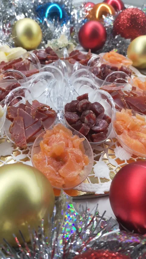 Gourmet snacks Stock Footage 226764069