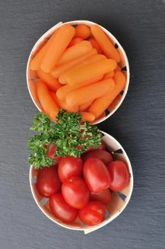 Gourmet vegetables Stock Photos