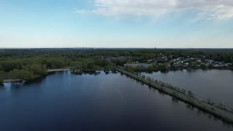 Gov John Notte Memorial Park Stock Footage 154646010