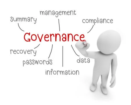Governance 库存插图