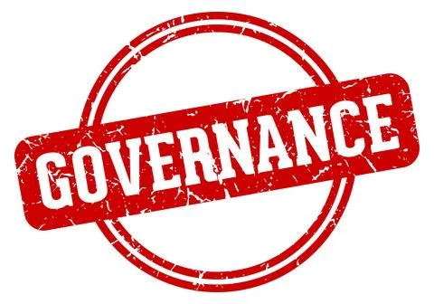Governance stamp Stock Illustration