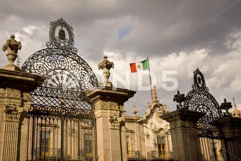 Government house morelia mexico Stock Photos