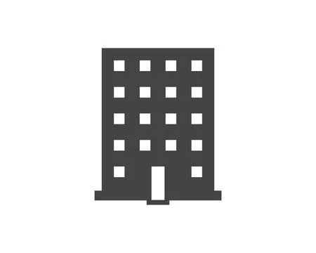 Government icon vector. Building construction symbol. Architecture residental Ilustración de archivo