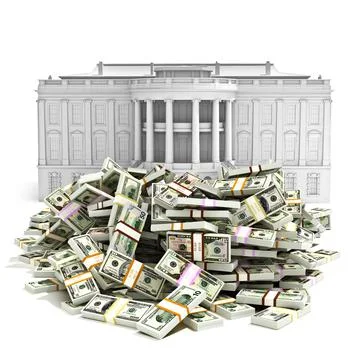 Government spending Stock Illustration