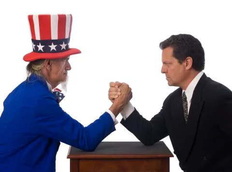 Governmental opposition Foto stock