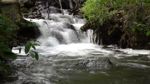 Governor Dodge State Park Waterfall Time Lapse Stock-Footage 139733822