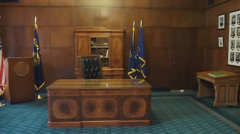 The Governors Chair 1 Video stock 24999635