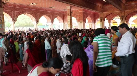 Govind Devji religious prayer Video stock 62013732