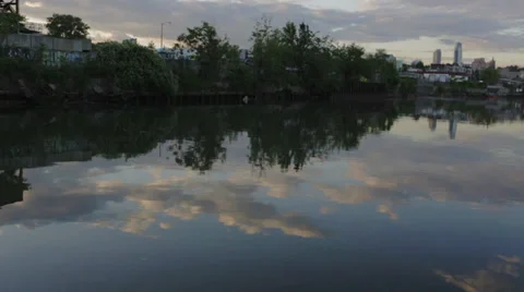Gowanus Canal Brooklyn Video stock 39458998