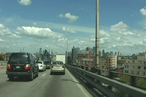 The Gowanus Expressway Stock Footage 514087