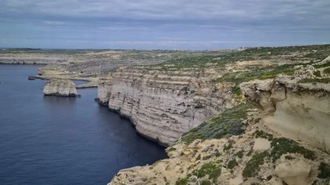 Gozo Island view in Malta Stock Footage 168966080