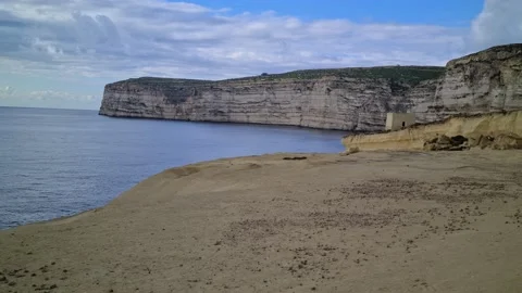 Gozo Island view in Malta Stock Footage 168968451