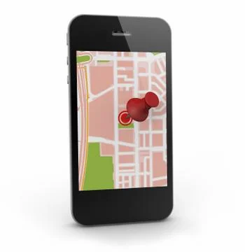 Gps cell Stock Illustration