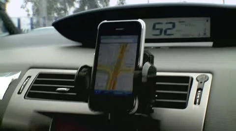 GPS Device Stock Footage