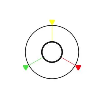 GPS icon. flat design style Stock Illustration