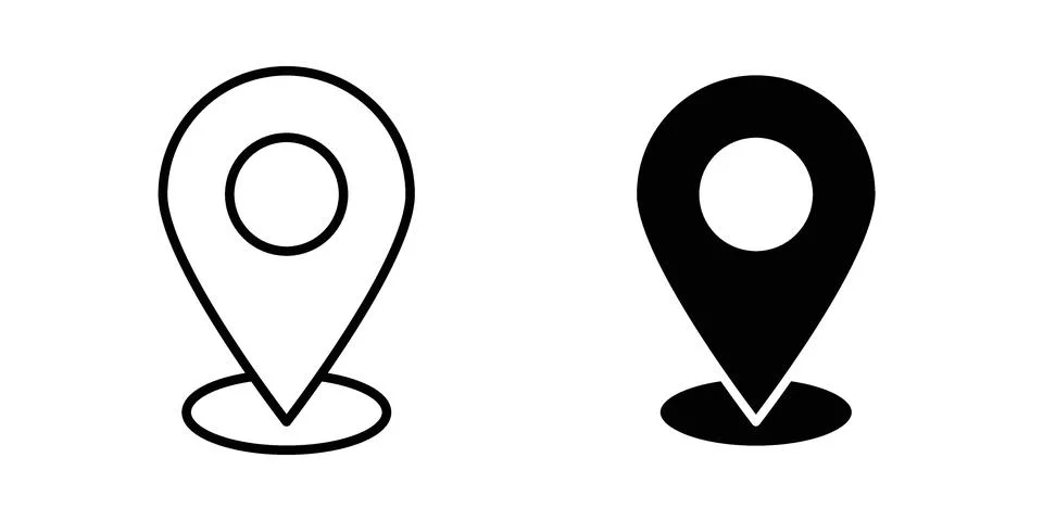 Gps icon graphic element. web icon set 스톡 일러스트