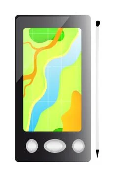 Gps Illustrazione stock