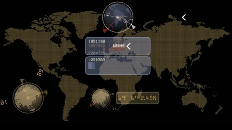 GPS navigation ( 1 of 3 ) Stock Footage 12638131