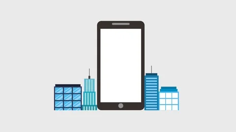 Gps navigation application Vídeos de archivo 86500734