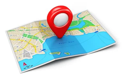 GPS navigation concept Stock Illustration
