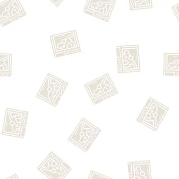 Gps navigation device glyph seamless pattern Stock Illustration