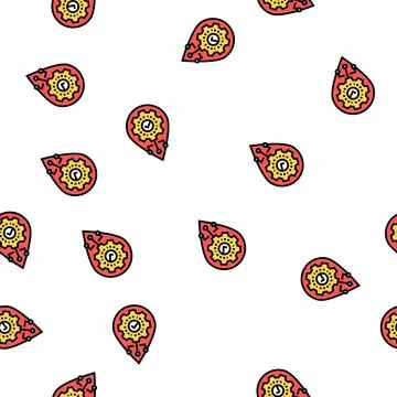 Gps navigation optimize vector seamless pattern Stock Illustration