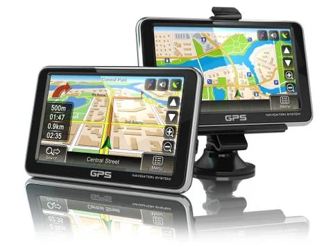 Gps navigation system Stock Illustration
