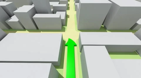 GPS navigation trip Видео 8642352