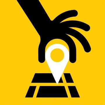 GPS Navigator, Illustration, Vector Stock Illustration