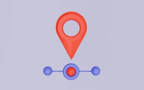 GPS navigator pointer, Map pointer icon, Location pin icon, Locator position 스톡 일러스트