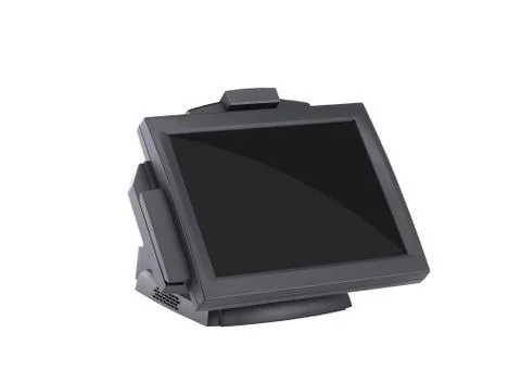 GPS navigator on white background Stock Photos