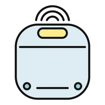 Gps tracker sending signal for navigation and location Ilustración de archivo