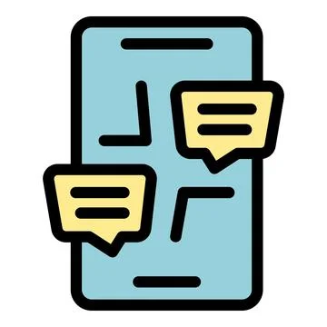 Gps tracking app on smartphone displaying location information with chat bubb 스톡 일러스트
