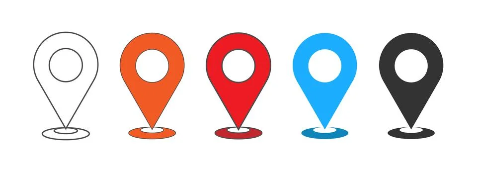 GPS Tracking Concept Vector illustration Illustrazione stock