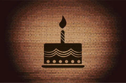 GPS.Flat modern web button and space for your text Illustrazione stock