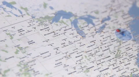 GPS/Mapping system on a Tablet Computer (2) Stock Footage 3945612