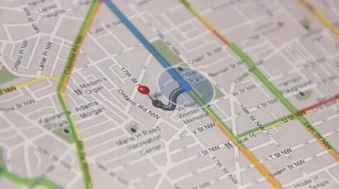 GPS/Mapping system on a Tablet Computer (4) Stock Footage 3995246