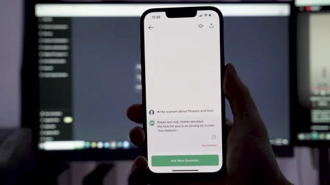 GPT Chatbot Integration: screen displaying a dashboard that shows the Stock Footage 234534447