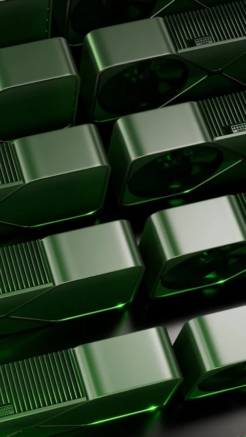  gpu card background Stock Footage 332543356