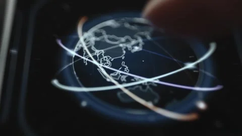 GPU Cluster Interactive Metrics Overview with Interactive Data Stock Footage 340556194