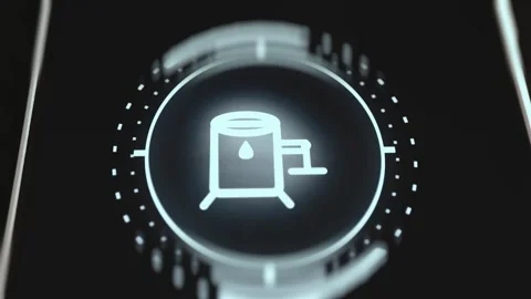 GPU Cluster Performance Analysis Interface with Interactive Data Stock Footage 340550621
