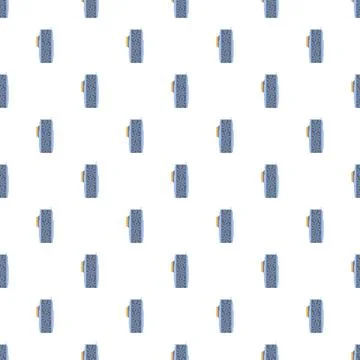 Gpu computer hardware components seamless pattern background Stockillustratie
