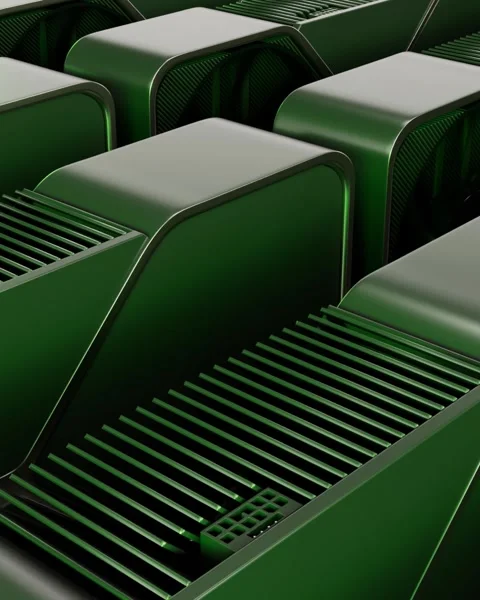 Gpu farm Stock Footage 332543357