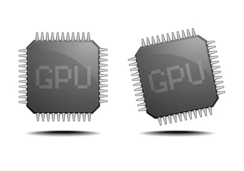 GPU Stock Illustration
