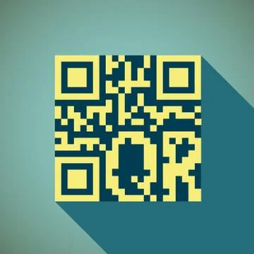 Gr code. Stock illustration. Stock Illustration